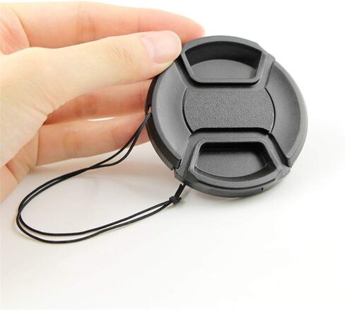 غطاء عدسة 58 مم غطاء عدسة أمامي مركزي أمامي لكاميرات Canon Nikon Sony Olympus الرقمية SLR وغيرها من عدسات الكاميرا ذات خط الفلتر 58 مم in Kuwait