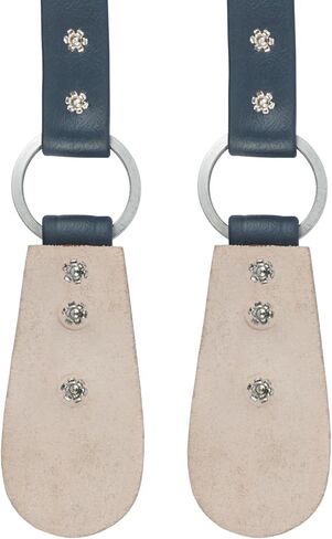 MELOTOUGH Leather Split Ring Lower Climber Straps with Metal Buckle Adjustable (with Split Ring) in Saudi Arabia