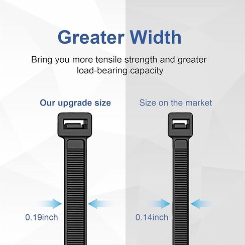 العلاقات البريدي كابل منطقة باردة 100 حزم البريدي العلاقات السوداء الثقيلة 12 بوصة العلاقات سلك النايلون لحديقة التخييم المنزل مكتب in Kuwait