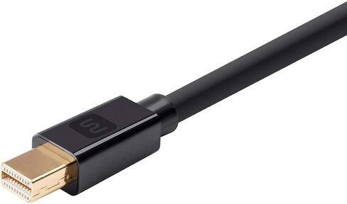 كابل Monoprice Select Series Mini DisplayPort 1.2، 6 قدم، أسود in Saudi Arabia