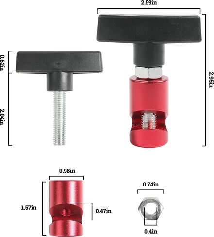 Hood Lift Lever Holder,Lift Support Clamp with Brass Core Protection,Car Accessories Car Hood Struts Hood Clamps and Spark Plug Caliper for Car Engine Hoods,Tailgates,Hatch Struts (Black) in Saudi Arabia