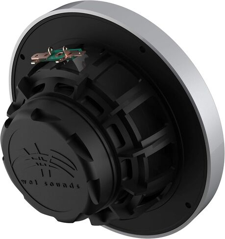 مكبرات صوت بديلة من سلسلة Wet Sounds XS Series Silver Grill مقاس 6.5 بوصات مع طاقة ذروة تبلغ 120 وات in Saudi Arabia