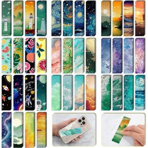 80pcs شرائط هادئة للملصقات الحسية للقلق ، ملصقات هادئة شرائط حسية حسية عناصر تخفيف القلق تململات الصحة العقلية للبالغين المراهقين أطفال مضادين للتنفس الهادئ (ملون)