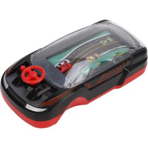 Racing Car Breakthrough Adventure Handheld Game Machine Simulation Driving of The Vehicle Dual Player Mode, Racing Car Game Steering Wheel Interactive Educational Learning Race Truck