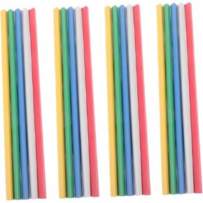 30pcs Pink Binder Binding Bars File Folders Prongs Slide Binders for Report Covers Plastic Bookbinding Clips Lightweight