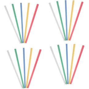 Angoily Tie Rod Clip for Sliding Bar 50pcs Plastic Spine Bars for Document Binder