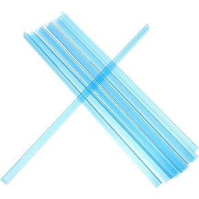 DOITOOL 10pcs Tie Rod Clip Sliding Bar Binding Bars for A4 Folder Plastic Bookbinding Clips Office Binder Supplies