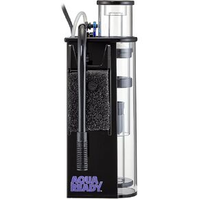 Nano Hang On Back Protein Skimmer for Saltwater Aquariums Bullet-1, Up to 30 Gallon Filtration, Hang On External, Adjustable, Ultra Quiet Pump, Compact Design