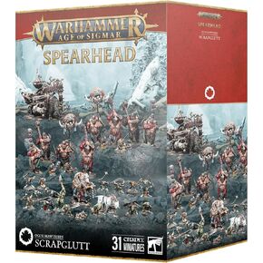 Warhammer Age of Sigmar – Ogor Mawtribes Scrapglutt | 31 Miniature Spearhead Army Set