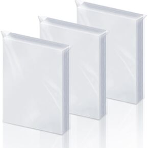 Card Sleeves,Trading Card Sleeve,300 Counts,Clear Plastic Card Protectors Fit for Baseball Card, Sports Cards, MTG Game Card Standard Cards (3.6" L x 2.6" W)