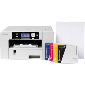 Sawgrass SG1000 Sublimation Printer Bundle | Includes Professional Dye-Sublimation Printer, Standard Size SubliJet UHD Inks & TruePix Sublimation Paper | Wi-Fi Connectivity | Create Custom Designs
