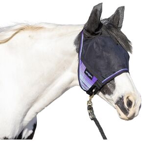 Kensington UViator CatchMask w/Ears & Forelock Opening Size: L-Average Color: 121 - Deluxe Black