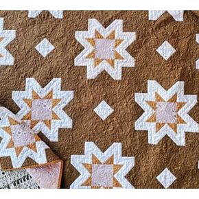 Southern Charm Quilts Soulshine Quilt Pattern, Pink/Brown