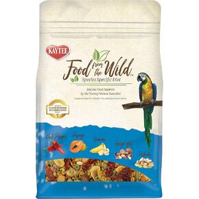 Kaytee Food from The Wild Natural Pet Macaw Bird Food, 2.5 Pound