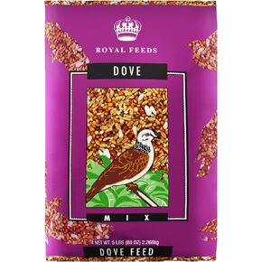 Dove Mix 5 Lbs, Dove Food, Premium Dove Bird Seed, Nut Free Mix Feed for Dove, Nutrient-Rich Mixed Birdseeds, Supports Daily Energy Growth & Healthy Balanced Diet, Bird Seed for Outside Feeders