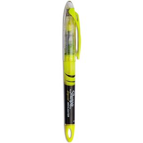 Sharpie Accent Pen-Style Liquid Highlighter - Micro Marker Point Type - Chisel Marker Point Style - Yellow Ink, Dozen