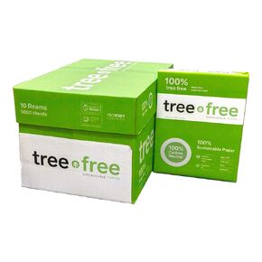 Copy Paper 8.5 x 11, 92 Bright, 20 lb. Made from Sugarcane Waste Fiber Carbon Neutral 10 Reams 5000 Sheets