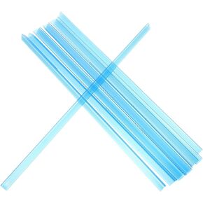 DOITOOL 10pcs Binding Bars for Report Covers Strong Clamping Slide Grip for Document Organization Transparent Design for Easy Visibility and Secure Holding