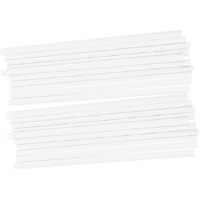 Homoyoyo 20pcs Slide Binder Bars Document for Office Use Portable and Convenient Report Cover Binding Bars Slide Grip File Organizers Plastic Binding