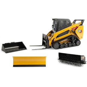 Diecast Masters 1/16 Yellow High Detail Caterpillar Tracked 272D2 Skid Steer Loader 85628