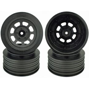 Speedway Short Course Wheels (Black) (2) (21.5mm Backspace) (Slash Rear) w/12mm Hex
