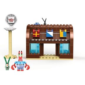 Snap & Switch Spongebob Squarepants Krusty Krab Set - لعبة قابلة للإنشاء مع مطعم شهير وشخصيات Spongebob للعب الإبداعي - الأعمار: 6+