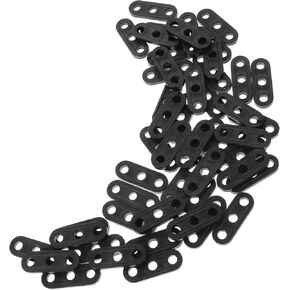 Toyandona 50pcs خيمة سلك تشديد متين عالية صلابة الحبل التخييم الحبل لخيام أكياس النوم وحقارات سهلة استخدام السحابات حبل الرياح
