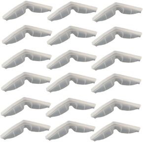 Homoyoyo 20pcs Nose Pads for Glasses Self-Adhesive Mask Nose Bridge Strips Replacement for Vision and Comfort Cold Weather