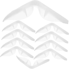 Homoyoyo 10pcs Nose Bridge Strips -fogging Cushions for Masks Nose Wire Pads for Vision During Outdoor Activities