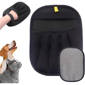 AIIONP Pet Hair Remover Electrostatic Gloves, Pet Hair Remover Gloves, Dogs Cats Hair Removal Tool