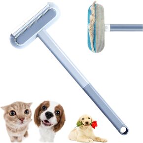 Pet Hair Remover, 2025 New 4-in-1 Cat and Dog Hair Remover, Multi-Function Double-Sided Pet Hair Removal Brush, Suitable for Carpets, Clothing, Bedding, Etc.