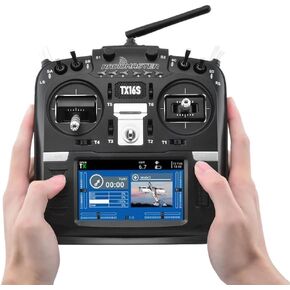 RadioMaster TX16S Mark II V4.0 Hall Gimbal 4-in-1 ELRS Multi-Protocol Radio Controller Support EdgeTX/OpenTX Built-in Dual Speakers Mode2 Radio Transmitter (ELRS w/Hall Gimbals)