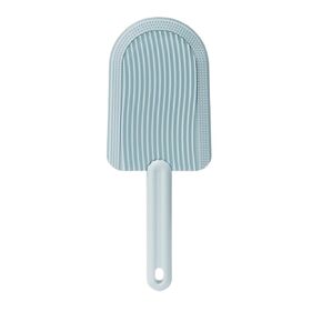 Grooming Brush for Cats and Dogs, Pet Shampoo Bath Brush Soothing Massage Rubber Comb with Handle for Long Short Haired Dogs and Cats (Green)