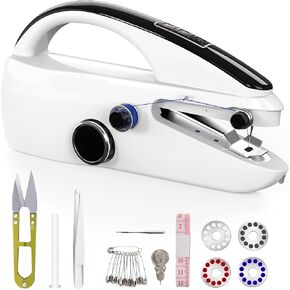 User-Friendly Cordless Handheld Sewing Machine for Beginners, Compact Mini Sewing Machine with Complete Accessories Kit, Portable Sewing Machines Are A Must-Have for Home DIY