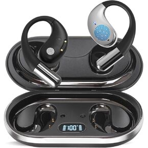 AI Translation Earbuds Real Time, 3-in-1 Translator 144 Languages & Accents, Audifonos Traductores Inglés Español, Open Ear Wireless, Bluetooth with Charging Case fit iOS & Android 9