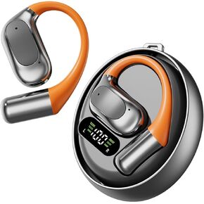 AI Language Translator Earbuds OWS Real Time 3 in 1 Translator Earbuds 150 Languages Accents &10 Offline Packs for iOS and Android Travel Business Meetings Learning, Two Way Translator Device ，Black
