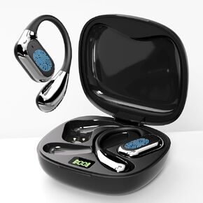 AI Translation Earbuds Real-Time, 144 Languages & Accents, Audifonos Traductores Inglés Español, Compatible with iOS & Android, Ideal for Travel, Business, Learning (Black)