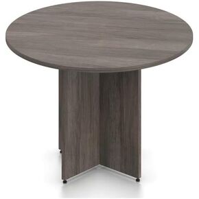 GOF 42" Office Round Conference Table, Artisan Grey