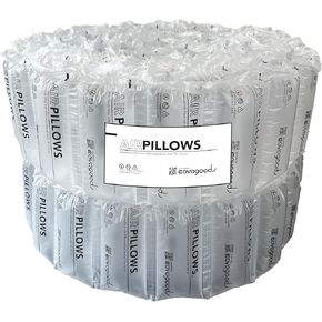 AirPillows™ 150 Count Premium Prefilled Air Pillow Bubbles for Package Shipping | 3 Cu Ft, 22 Gal, 4x8-In Ea | like Packing Peanuts Foam Paper | Strong Nylon Void Fill Cushion Protection by Covogoods