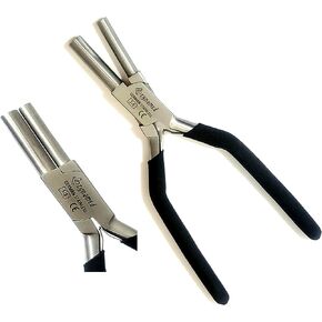 German Heavy Duty Bail Making Pliers,6 IN 1 Wire Looping Forming Pliers, BIG SIZE LOOPING PLIERS 13,16 & 20MM,SMALL LOOPING PLIER, 5, 7,10MM Anti Slip comfort grip handle