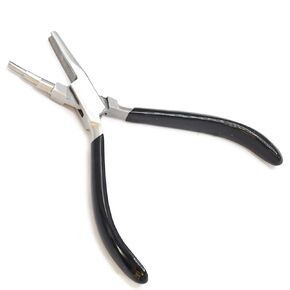 Wire Forming Pliers Flat & Round 3 Stepped Jaw Jewelry Wrapping Bending Work