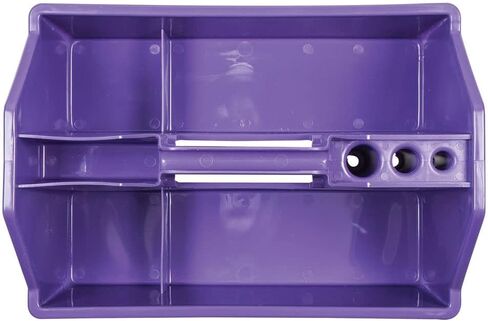 Gold Tote-All Grooming Box | Essential for Horse Grooming | Ample Storage | Durable & Weather Resistant | Designed for Convenience | Perfect for Shows & Pros | Color Purple in Saudi Arabia