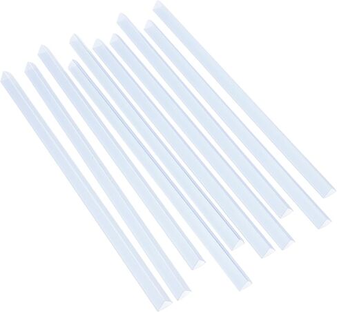 Artibetter 20pcs مجلدات الشريحة الشفافة الشفافة للتصميم لتصميم مقطع لمؤسسة المستندات وعرض قوة تثبيت قوية لتخزين ملفات آمنة وسهولة الوصول in Kuwait