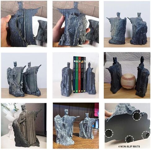 The Lord of the Rings Bookend 14.8cm ، The Lord of the Rings Hobbit Stue Bookends Bookends Book Hand-Run Weads Giftshelf Gift ، Book Book Ends Helder Alevers Stoppers Stoppers to Getting Books in Kuwait