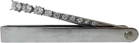 Diamond & Pearl Gauge | Dual-Sided Measurement | Durable Plastic | Professional Measuring & Accurate | Metric Scale Included in Saudi Arabia