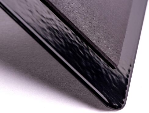 14 x 12 x 14 cm Metal Premium Magnetic Holding Book End - Black (Pack of 2) in Kuwait