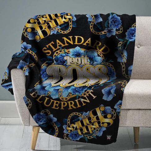 Sleep Squad WWE Cody Rhodes American Nightmare 60" x 80" Raschel Plush Blanket –Wrestling Legend Super-Soft Throw in Saudi Arabia