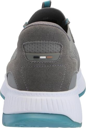 BOSS Men's Modern Knit Structure Running Sneaker, Black Pepper, 9 in Saudi Arabia