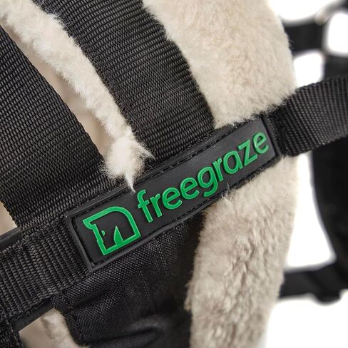 Shires FreeGraze Airflow Grazing Muzzle (Black, Full) in Saudi Arabia