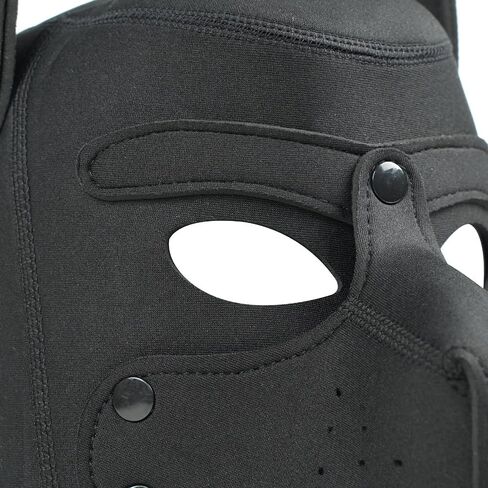 Neoprene Puppy Face Muzzle – Comfortable & Stylish Dog Mask (Black, one size) in Saudi Arabia